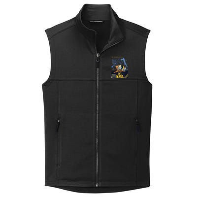 Cat Wars Parody Collective Smooth Fleece Vest