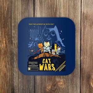 Cat Wars Parody Coaster