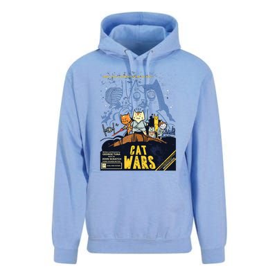 Cat Wars Parody Unisex Surf Hoodie