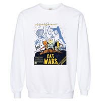 Cat Wars Parody Garment-Dyed Sweatshirt