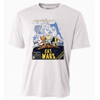 Cat Wars Parody Cooling Performance Crew T-Shirt