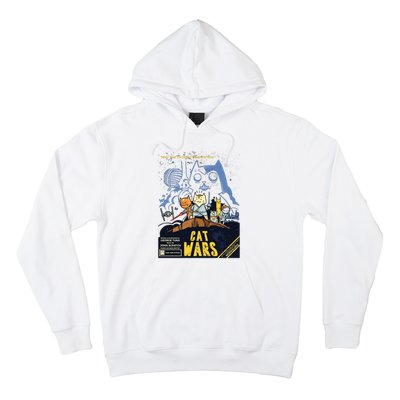 Cat Wars Parody Hoodie