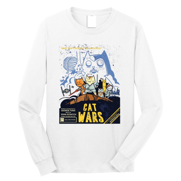 Cat Wars Parody Long Sleeve Shirt