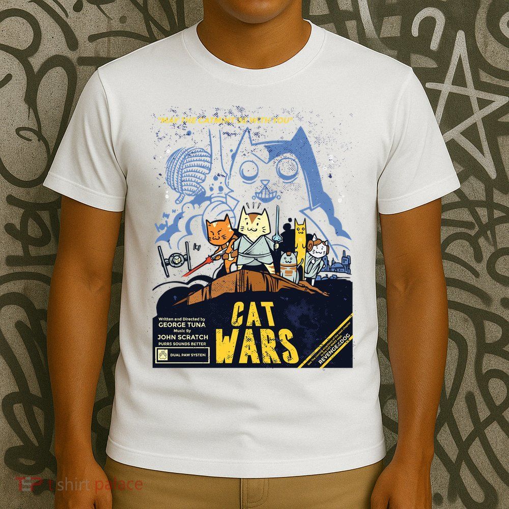 Cat Wars Parody T-Shirt