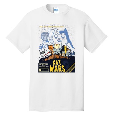 Cat Wars Parody Tall T-Shirt