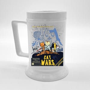 Cat Wars Parody Beer Stein