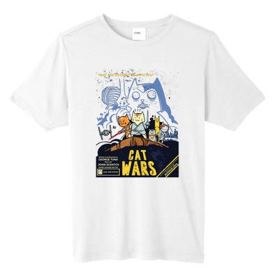 Cat Wars Parody Tall Fusion ChromaSoft Performance T-Shirt