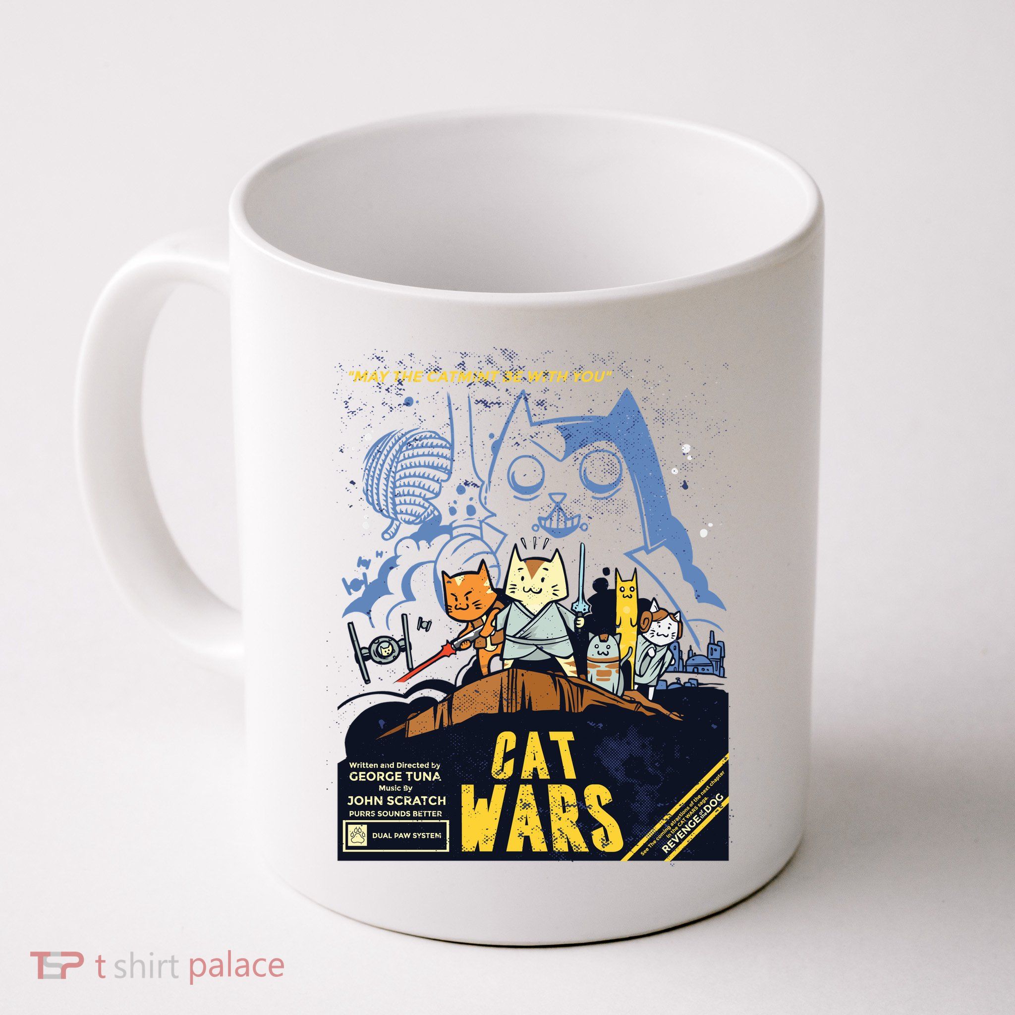 Cat Wars Parody Coffee Mug