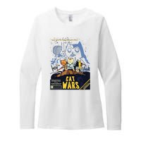 Cat Wars Parody Womens CVC Long Sleeve Shirt