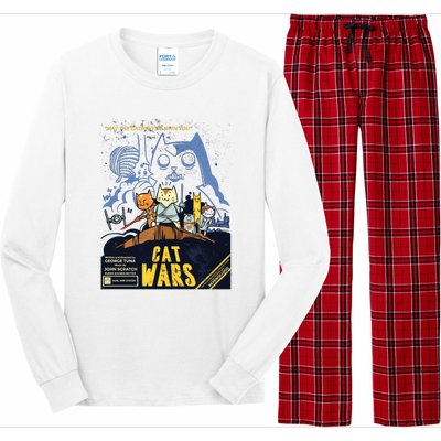 Cat Wars Parody Long Sleeve Pajama Set