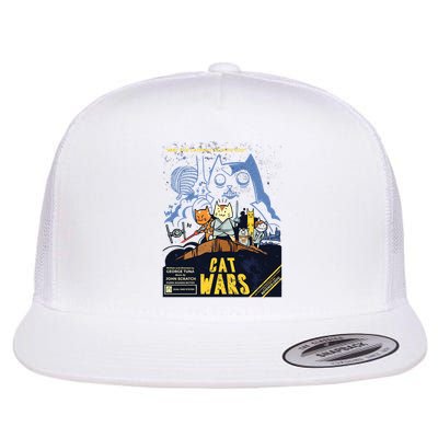Cat Wars Parody Flatbill Hat