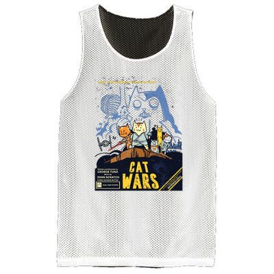 Cat Wars Parody Mesh Reversible Basketball Jersey Tank