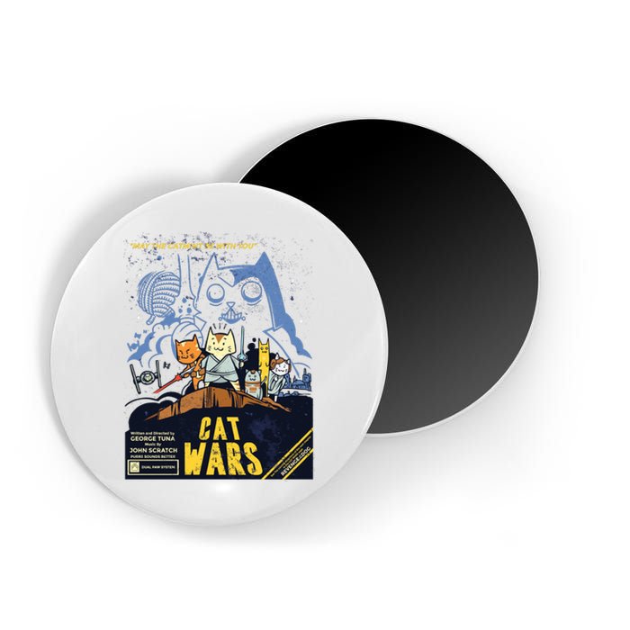 Cat Wars Parody Magnet