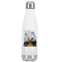 Cat Wars Parody Stainless Steel Insulated Water Bottle