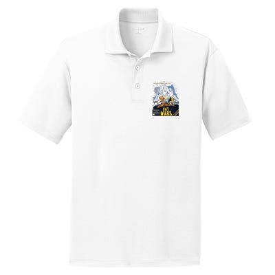 Cat Wars Parody PosiCharge RacerMesh Polo