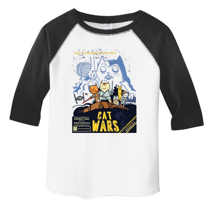 Cat Wars Parody Toddler Fine Jersey T-Shirt