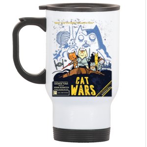 Cat Wars Parody Stainless Steel Travel Mug