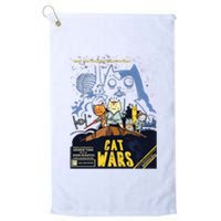 Cat Wars Parody Platinum Collection Golf Towel