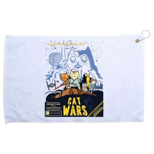 Cat Wars Parody Grommeted Golf Towel