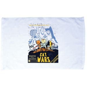 Cat Wars Parody Microfiber Hand Towel