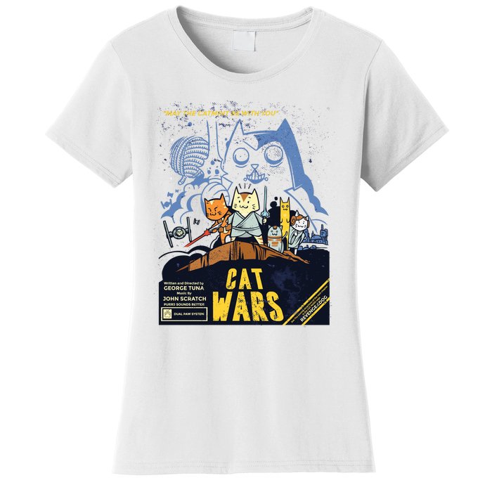 Cat Wars Parody Women's T-Shirt