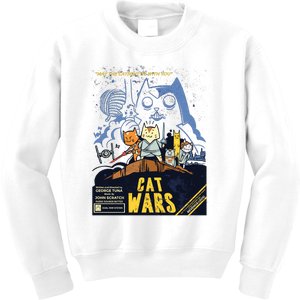 Cat Wars Parody Kids Sweatshirt