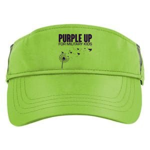 Cute Wear Purple Dandelion Dove Birds Adult Drive Performance Visor