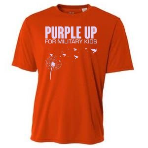 Cute Wear Purple Dandelion Dove Birds Cooling Performance Crew T-Shirt