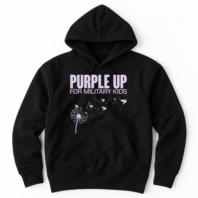 Cute Wear Purple Dandelion Dove Birds Hoodie