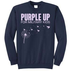 Cute Wear Purple Dandelion Dove Birds Sweatshirt