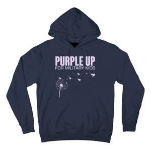 Cute Wear Purple Dandelion Dove Birds Tall Hoodie