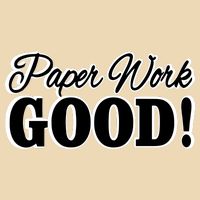 Charleston White Paper Work Good Zip Tote Bag