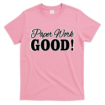 Charleston White Paper Work Good T-Shirt
