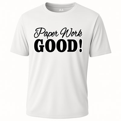 Charleston White Paper Work Good Performance Shirt
