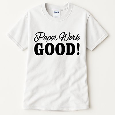 Charleston White Paper Work Good Tall T-Shirt