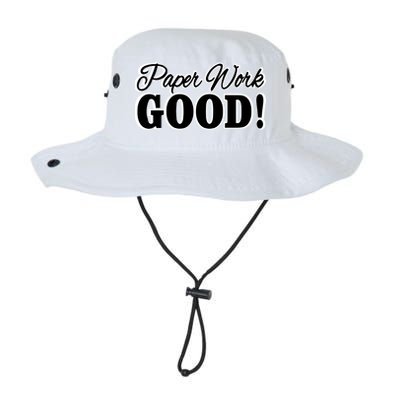 Charleston White Paper Work Good Bucket Hat