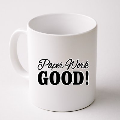 Charleston White Paper Work Good Mug