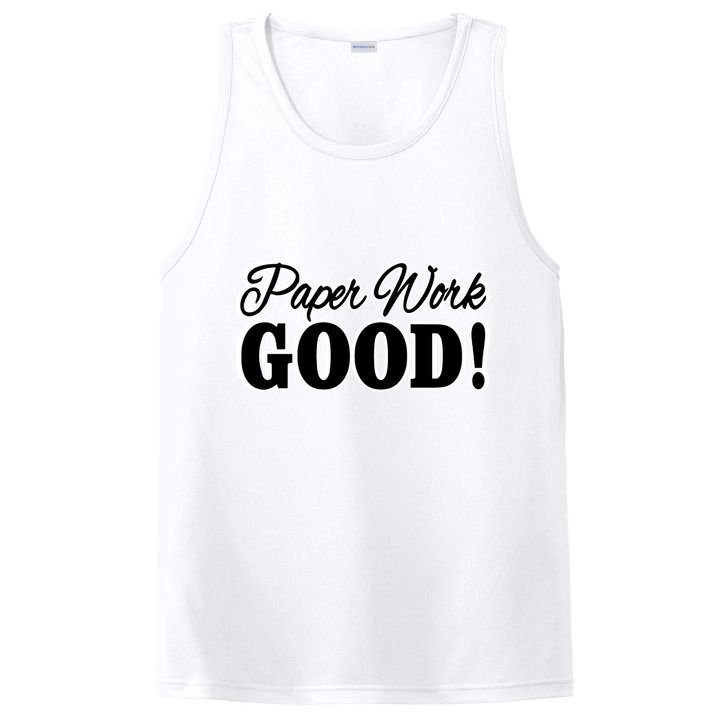 Charleston White Paper Work Good PosiCharge Competitor Tank