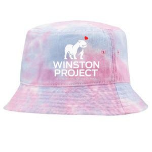 Cute Winston Project Bulldog supports animal rescue Tie-Dyed Bucket Hat