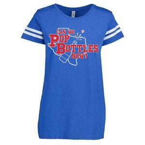 Can We Pop Bottles Now Enza Ladies Jersey Football T-Shirt