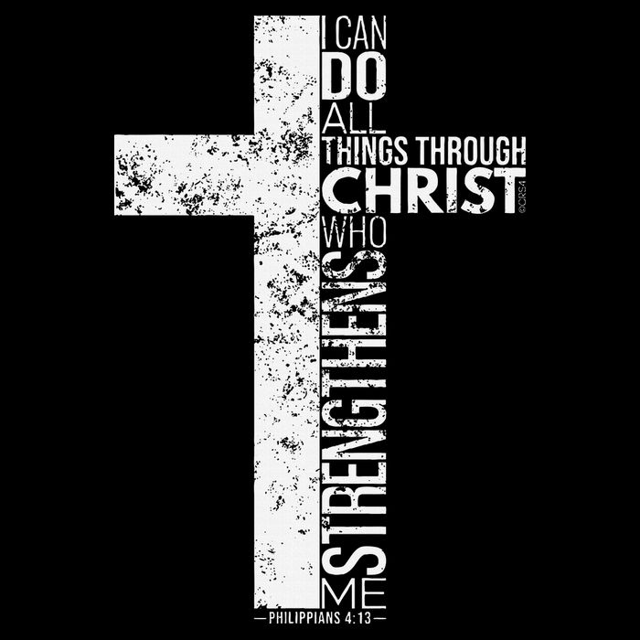 Cross With Philippians 413 Christian Cooling Performance Long Sleeve Crew
