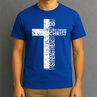 Cross With Philippians 413 Christian T-Shirt