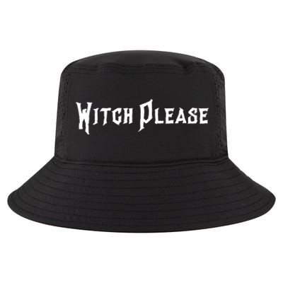 Creepy Witch Please Gift Cool Comfort Performance Bucket Hat