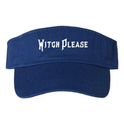 Creepy Witch Please Gift Valucap Bio-Washed Visor