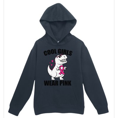 Cool Wear Pin.K Trex Breast Cancer Awareness Urban Pullover Hoodie