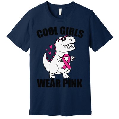 Cool Wear Pin.K Trex Breast Cancer Awareness Premium T-Shirt