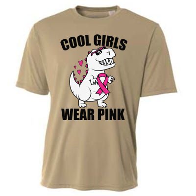 Cool Wear Pin.K Trex Breast Cancer Awareness Cooling Performance Crew T-Shirt