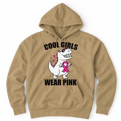 Cool Wear Pin.K Trex Breast Cancer Awareness Hoodie