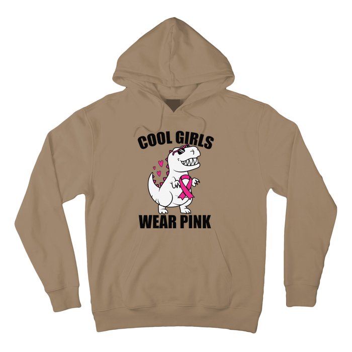 Cool Wear Pin.K Trex Breast Cancer Awareness Hoodie