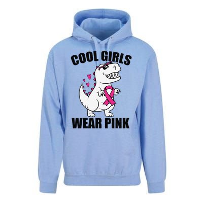 Cool Wear Pin.K Trex Breast Cancer Awareness Unisex Surf Hoodie